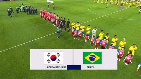 korea vs brazil football match